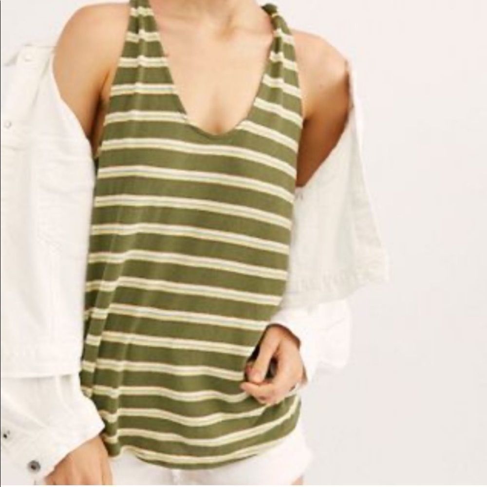 NWOT free people we the free lost at sea tank L